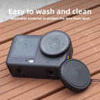 Dustproof Drop-proof Soft Silicone Lens Cap Cover, For DJI Osmo Action 6