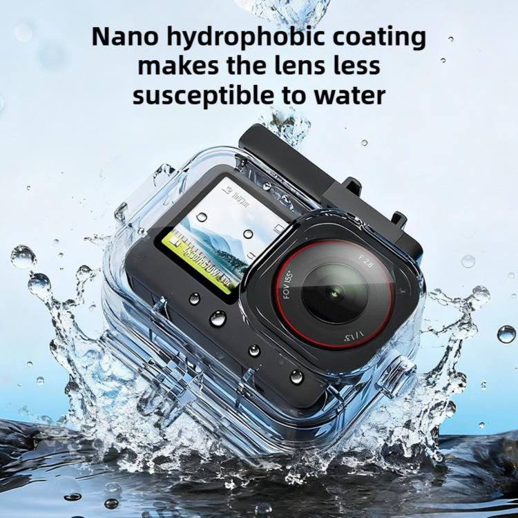 70-meter Underwater Waterproof Housing Diving Cover, For DJI Osmo Action 6 70m Underwater