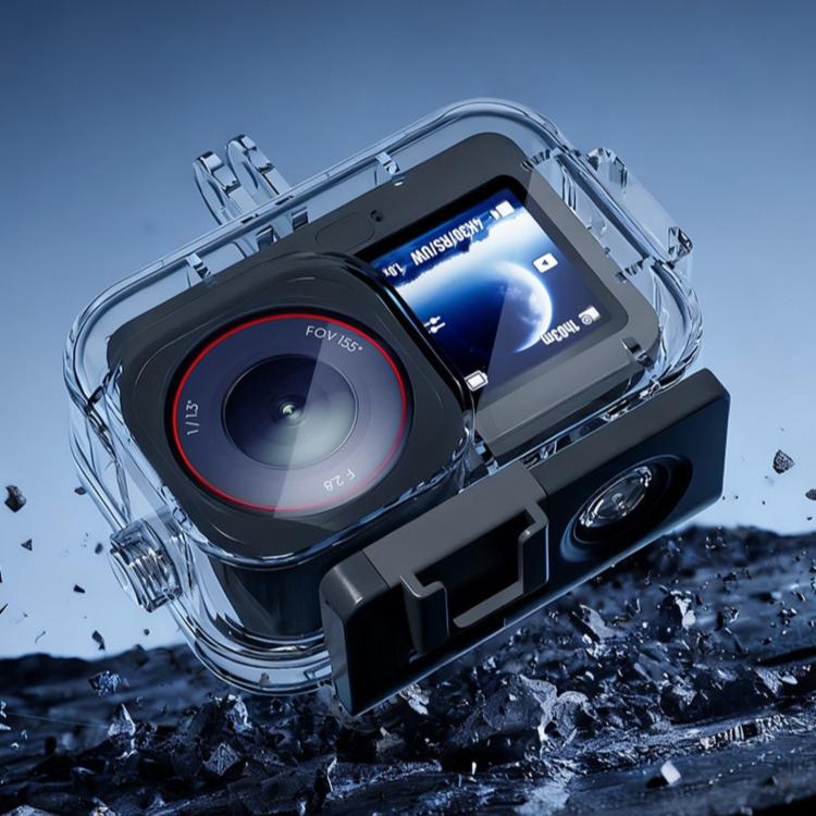 70-meter Underwater Waterproof Housing Diving Cover, For DJI Osmo Action 6 70m Underwater