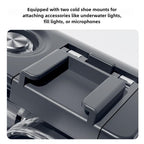 70-meter Underwater Waterproof Housing Diving Cover, For DJI Osmo Action 6 70m Underwater