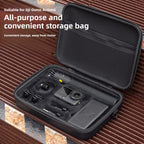 Multifunctional Action Camera Portable Storage Bag, For DJI Osmo Action 6  Black