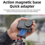 Magnetic Handheld Telescopic Tripod Selfie Stick Holder, Selfie Stick Holder