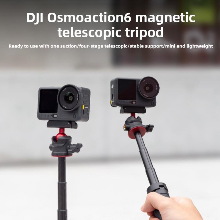 Magnetic Handheld Telescopic Tripod Selfie Stick Holder, Selfie Stick Holder
