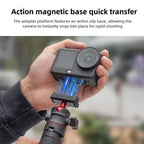Magnetic Handheld Telescopic Tripod Selfie Stick Holder, Selfie Stick Holder