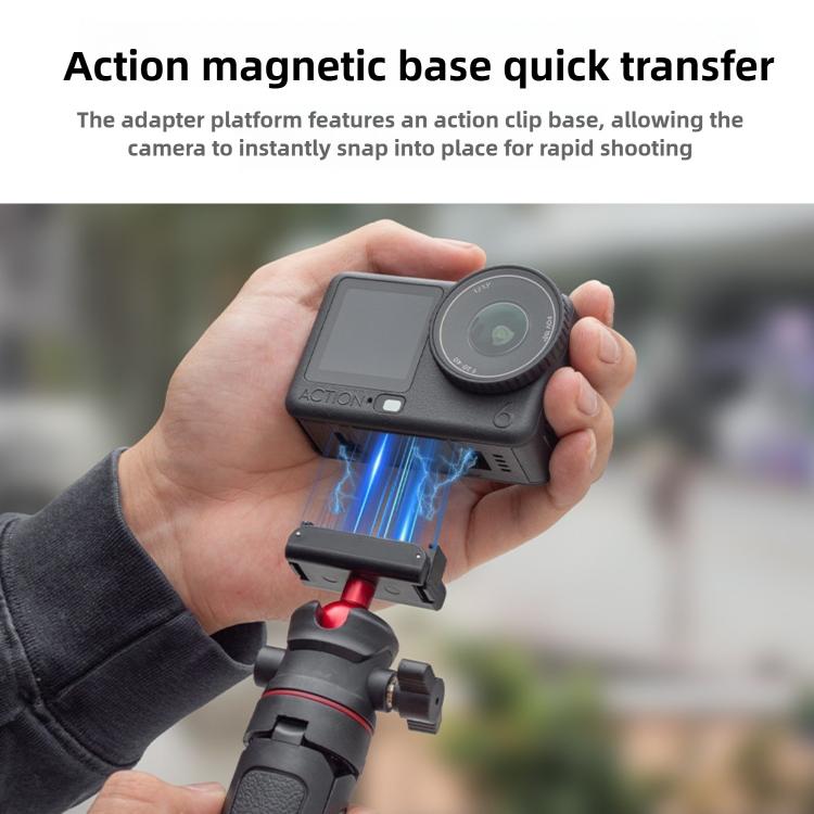 Magnetic Handheld Telescopic Tripod Selfie Stick Holder, Selfie Stick Holder