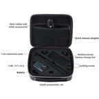 Action Cameras Portable Storage Box, For DJI Osmo Action 6 Gray