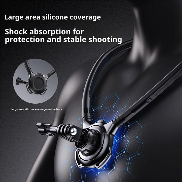 G01 Rotatable Neck Holder Bracket For DJI, GoPro, Insta360, and other Action Cameras, G01