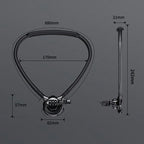 G01 Rotatable Neck Holder Bracket For DJI, GoPro, Insta360, and other Action Cameras, G01