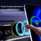 S32 Fast Charging Car Phone Holder 15W Semiconductor Cooling Magnetic Car Wireless Charger, S32