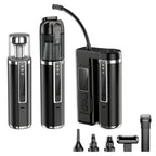 D28 Inflator Camping Light Digital Display High Suction Power Multifunctional 3 in 1 Car Vacuum Cleaner
