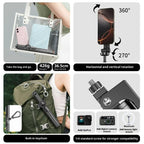 P27-MF Portable Extendable Magnetic Selfie Stick Tripod, P27-MF