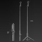 P24MF For Smartphones Magnetic Selfie Stick Phone Holder Portable Magnetic Tripod, P24MF