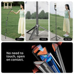 P62 For Smartphone Live Streaming Electric Suction Cup Extendable Monopod Bluetooth Tripod, P62