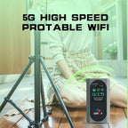 M2D-E 2.4G / 5.8G Dual Band 600Mbps WiFi 6 Portable 5G Router Eurasia Version