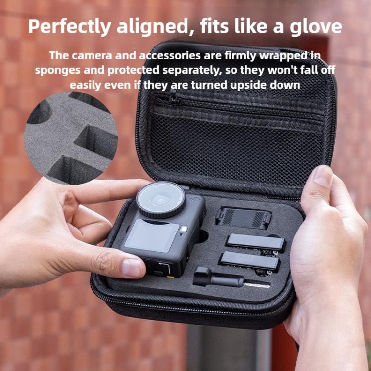 Action Cameras Portable Kit Storage Bag With Handle Hanging Strap, For DJI Osmo Action 6