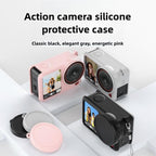 Action Cameras Body Lens Cap Silicone Protective Cover, For DJI Osmo Action 6