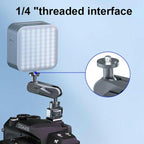 SX-Pj29 For Camera Photography 360 Degree Adjustable Magic Arm Bracket Dual Ball Head Anti-Slip Mount, SX-Pj29 Dual Ball Head Mount