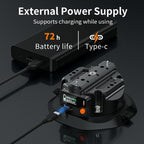SX-PJ01 Smart Digital Display HD Camera Shooting Stand 4.5 inch Action Camera Electric Suction Cup