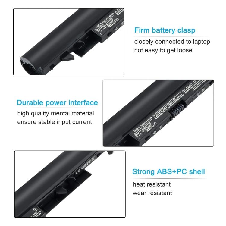 2200mAh Laptop Battery Replacement For HP 245 240 246 250 G6, JC04