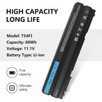 4400mAh Laptop Battery For Dell E5420 E6430 E6420 E6520 E6530, T54FJ