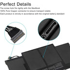 7000mAh Laptop Battery Replacement For MacBook Air 13 inch, A1496