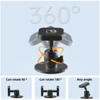 Quick Release Rotating Ball Head Magnetic Desktop Mount Base, Rotating Ball Head Base