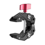 Multi-functional Aluminium Alloy Heavy-Duty Clamp Camera Extension Mount, Heavy-Duty Clamp