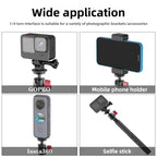 Mini 360 Degree Rotation Panoramic Metal Ball Head Mount Base, Metal Ball Head