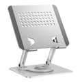 0032 For Laptop / Tablet Rotating Stand Adjustable Height Angle Metal Desk Cooling Rack, Rotating Edition