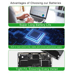 5000mAh Laptop Batteries For HP EliteBook 840 G2 845 850 G1 740, CM03XL