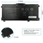 4300mAh Laptop Batteries For HP Envy TPN-W127 TPN-W134, LK03XL