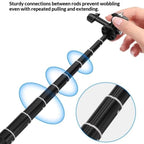 YUNTENG VCT-363 For Smartphone / DJI Pocket 3 Extension Pole Selfie Stick Tripod Stand, VCT-363