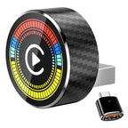 M47 2 in 1 AI Box CarPlay / Android Auto Wired to Wireless Converter Car Wireless Adapter, M47
