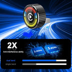 M47 2 in 1 AI Box CarPlay / Android Auto Wired to Wireless Converter Car Wireless Adapter, M47