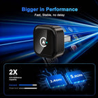 M62 Built-in CarPlay / Android Auto Wired to Wireless Converter 2 in 1 AI Box Wireless Car Adapter, M62