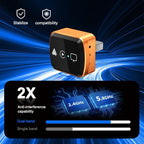 M71 Auto Wired to Wireless Converter 4 in 1 Smart Screen Mirroring Adapter AirPlay / Miracast, M71