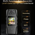 L16 WiFi With Infrared Night Vision Portable Outdoor Recorder HD Magnetic Clip-On Sports Camera, L16