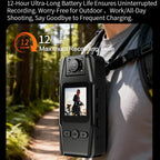 L16 WiFi With Infrared Night Vision Portable Outdoor Recorder HD Magnetic Clip-On Sports Camera, L16
