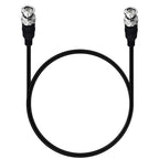 JUNSUNMAY Male to Male RG59U BNC Extension Cable for Video Security Camera CCTV Systems, 50cm, 100cm, 150cm