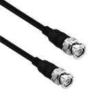JUNSUNMAY Male to Male RG59U BNC Extension Cable for Video Security Camera CCTV Systems, 50cm, 100cm, 150cm