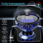 C10 USB / Type-C Multifunctional Car MP3 Player BT Hands-Free FM Transmitter Car Charger, C10