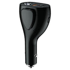 A13 Multifunctional QC3.0 Car Charger Safety Hammer Seatbelt Cutter with LED Flashlight, A13