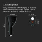 A13 Multifunctional QC3.0 Car Charger Safety Hammer Seatbelt Cutter with LED Flashlight, A13