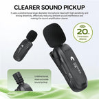 YANMAI K5 Teaching / Training 2.4G Wireless Bluetooth Voice Amplifier Lapel Microphone