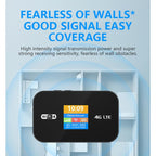 MF967P-E Color Screen 300Mbps Portable Hotspot 4G LTE Mobile WiFi 6 Router Eurasian Version, MF967P-E with Color Screen