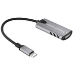 HU-04C 4K Game Streaming Live Broadcast HDMI to Type-C Video Capture Card, HU-04C