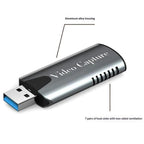 For Nintendo Switch / PS4 / Phone / PC HU-03 1080P HDMI to USB 3.0 Video Capture Card, HU-03