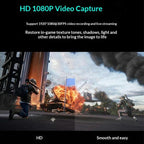 HU-04 USB 2.0 Video Capture Card 4K Input 1080P Output Converter, HU-04