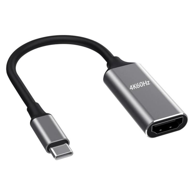 HC-61 HDMI Video Audio Sync Type-C to HDMI Cable 4K / 60Hz Adapter, HC-61