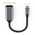 HC-61 HDMI Video Audio Sync Type-C to HDMI Cable 4K / 60Hz Adapter, HC-61